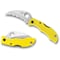 Spyderco 2024 Spyderco Ladybug 3 Salt Lightweight Yellow H1/Hawkbill Serrated SPY-LYLS3HB - alternate 1